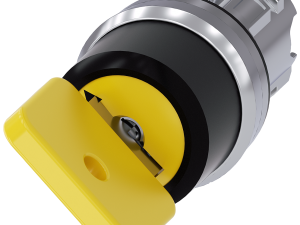 interruptor de llave O.M.R, 22 mm, redondo, metal, (3SU1050-4JC01-0AA0)