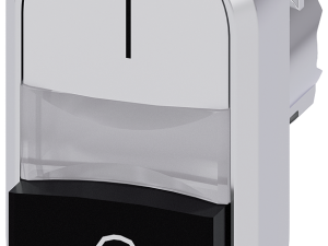 pulsadores dobles iluminado, 22 mm, redondo, metal (3SU1051-3BB61-0AK0)