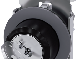 Interruptor de llave RONIS, 30 mm, redondo, metal, (3SU1060-4LC01-0AA0)