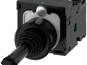 manipulador, 22 mm, redondo, plástico, negro, 2 po (3SU1100-7BA10-1NA0)