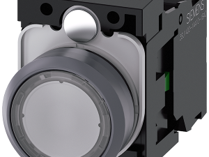 pulsador luminoso, 22 mm, redondo, plástico con an (3SU1132-0AB70-1BA0)