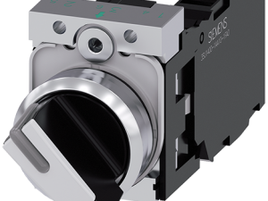 selector, iluminable, 22 mm, redondo, metal, brill (3SU1150-2BF60-1FA0)