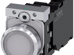 pulsador luminoso, 22 mm, redondo, metal, brillant (3SU1152-0AB60-3FA0)