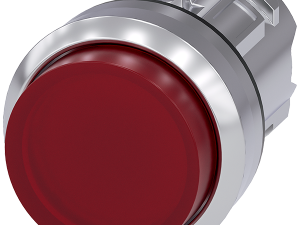 pulsador luminoso, 22 mm, redondo, metal, brillant (3SU1051-0BB20-0AA0)