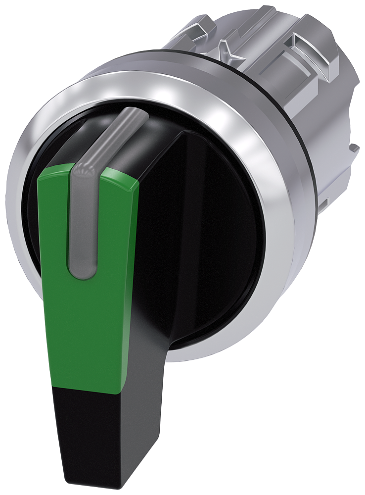 selector, iluminable, 22 mm, redondo, metal, brill (3SU1052-2CM40-0AA0)