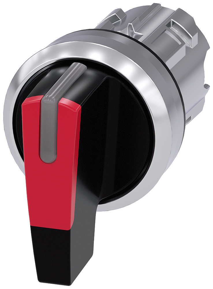 selector, iluminable, 22 mm, redondo, metal, brill (3SU1052-2CP20-0AA0)