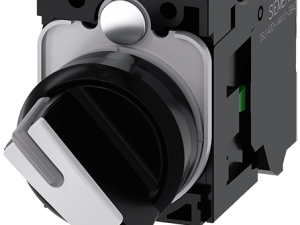 selector, iluminable, 22 mm, redondo, plástico, bl (3SU1100-2BF60-3BA0)