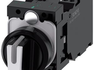 selector, iluminable, 22 mm, redondo, plástico, bl (3SU1100-2BL60-3LA0)