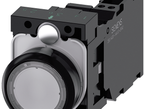 pulsador luminoso, 22 mm, redondo, plástico, trans (3SU1102-0AB70-3FA0)