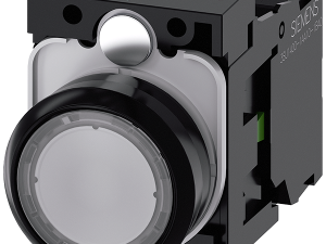 pulsador luminoso, 22 mm, redondo, plástico, trans (3SU1106-0AB70-1BA0)