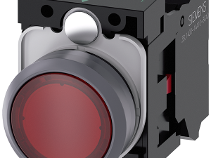pulsador luminoso, 22 mm, redondo, plástico con an (3SU1132-0AB20-3CA0)