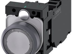 pulsador luminoso, 22 mm, redondo, plástico con an (3SU1132-0AB70-1FA0)