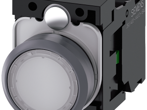 pulsador luminoso, 22 mm, redondo, plástico con an (3SU1136-0AB60-1BA0)