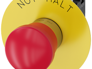 Pulsador de seta de PARADA DE EMERGENCIA, 22 mm, r (3SU1150-1HA20-1CH0)