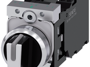 selector, iluminable, 22 mm, redondo, metal, brill (3SU1150-2BL60-3LA0)