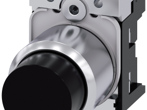 pulsador, compacto, con carrera prolongada (12 mm) (3SU1250-0FB10-0AA0)