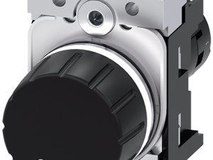 potenciómetro, compacto, 22 mm, redondo, metal, ne (3SU1250-2PU10-1AA0)