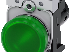 lámpara de señalización, compacto, 22 mm, redondo, (3SU1251-6AC40-1AA0)