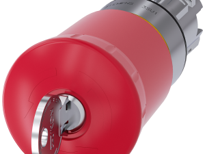 Pulsador de seta de parada de emergencia, 22 mm, r (3SU1050-1HX20-0AA0)