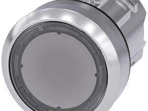 pulsador luminoso, 22 mm, redondo, metal, brillant (3SU1051-0AA70-0AA0)