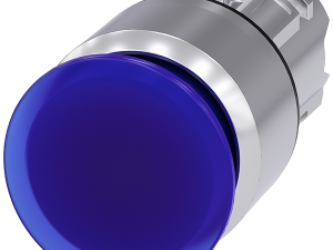 pulsador de seta iluminado, 22 mm, redondo, metal, (3SU1051-1AA50-0AA0)