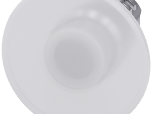 pulsador de seta iluminado, 22 mm, redondo, metal, (3SU1051-1CD60-0AA0)