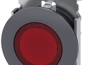 lámpara de señalización, 30 mm, redondo, metal, ma (3SU1061-0JD20-0AA0)