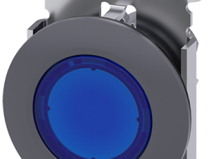 lámpara de señalización, 30 mm, redondo, metal, ma (3SU1061-0JD50-0AA0)