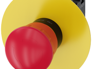 Pulsador de seta de parada de emergencia, 22 mm, r (3SU1100-1HB20-1CF0)