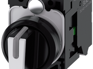 selector, iluminable, 22 mm, redondo, plástico, bl (3SU1100-2BM60-3NA0)