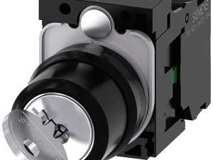 Interruptor de llave RONIS, 22 mm, redondo, plásti (3SU1100-4BF11-1BA0)