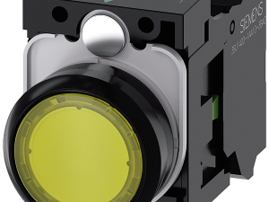 pulsador luminoso, 22 mm, redondo, plástico, amari (3SU1102-0AB30-3BA0)