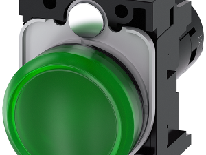 lámpara de señalización, compacto, 22 mm, redondo, (3SU1201-6AF40-1AA0)