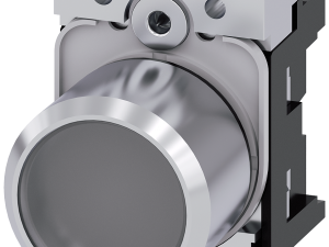 pulsador, compacto, con carrera prolongada (12 mm) (3SU1251-0EB70-0AA0)