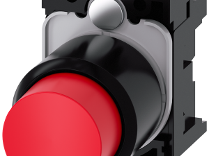 pulsador, compacto, con carrera prolongada (12 mm) (3SU1200-0FB20-0AA0)