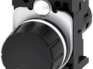 potenciómetro, compacto, 22 mm, redondo, plástico, (3SU1200-2PW10-1AA0)