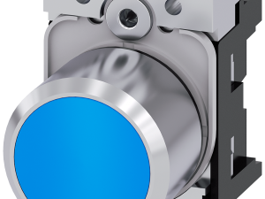pulsador, compacto, con carrera prolongada (12 mm) (3SU1250-0EB50-0AA0)