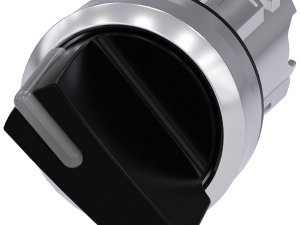 Selector iluminable, 22 mm, redondo, metal brillan (3SU1052-2BC10-0AA0)
