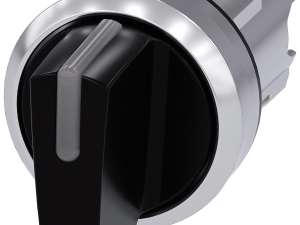 Selector iluminable, 22 mm, redondo, metal brillan (3SU1052-2BP10-0AA0)