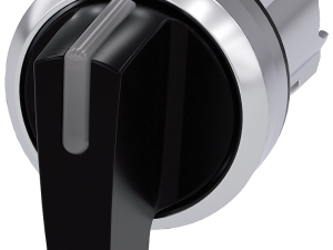 Selector iluminable, 22 mm, redondo, metal brillan (3SU1052-2CN10-0AA0)