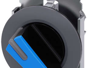 Selector iluminable, 30 mm, redondo, metal mate, a (3SU1062-2DF50-0AA0)