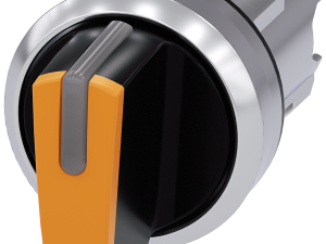 Selector iluminable, 22 mm, redondo, metal brillan (3SU1052-2BL00-0AA0)