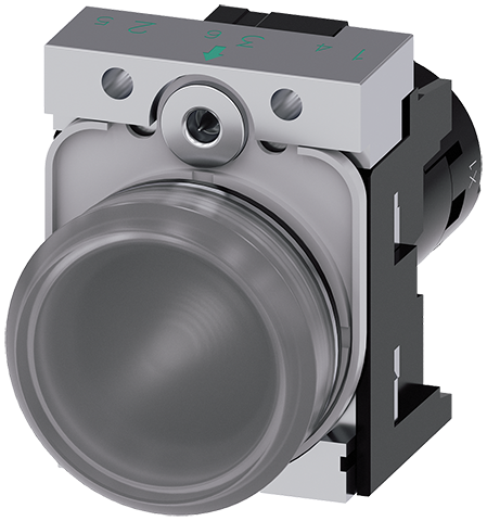 Lámpara de señalización con semáforo LED, compacto (3SU1251-6AC24-1AA0)