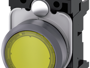 Lámpara de señalización, con diseño de pulsador lu (3SU1132-0AD30-3AA0)