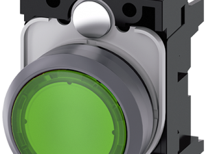 Lámpara de señalización, con diseño de pulsador lu (3SU1132-0AD40-3AA0)