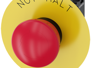 Pulsador de seta de PARADA DE EMERGENCIA, 22 mm, r (3SU1100-1LB20-1PH0)