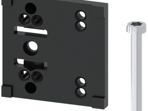 Placa de montaje negra para interruptores de posic (3SX5100-1A)