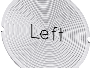 Placa insertable para pulsador luminoso, circular, (3SU1900-0AB71-0DR0)