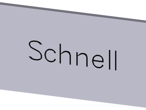 Plaquita de identificación para abrochar o pegar e (3SU1900-0AC81-0AM0)