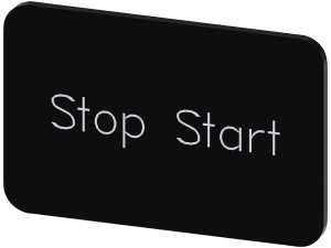 plaquita de identificación para abrochar o pegar e (3SU1900-0AD16-0DC0)